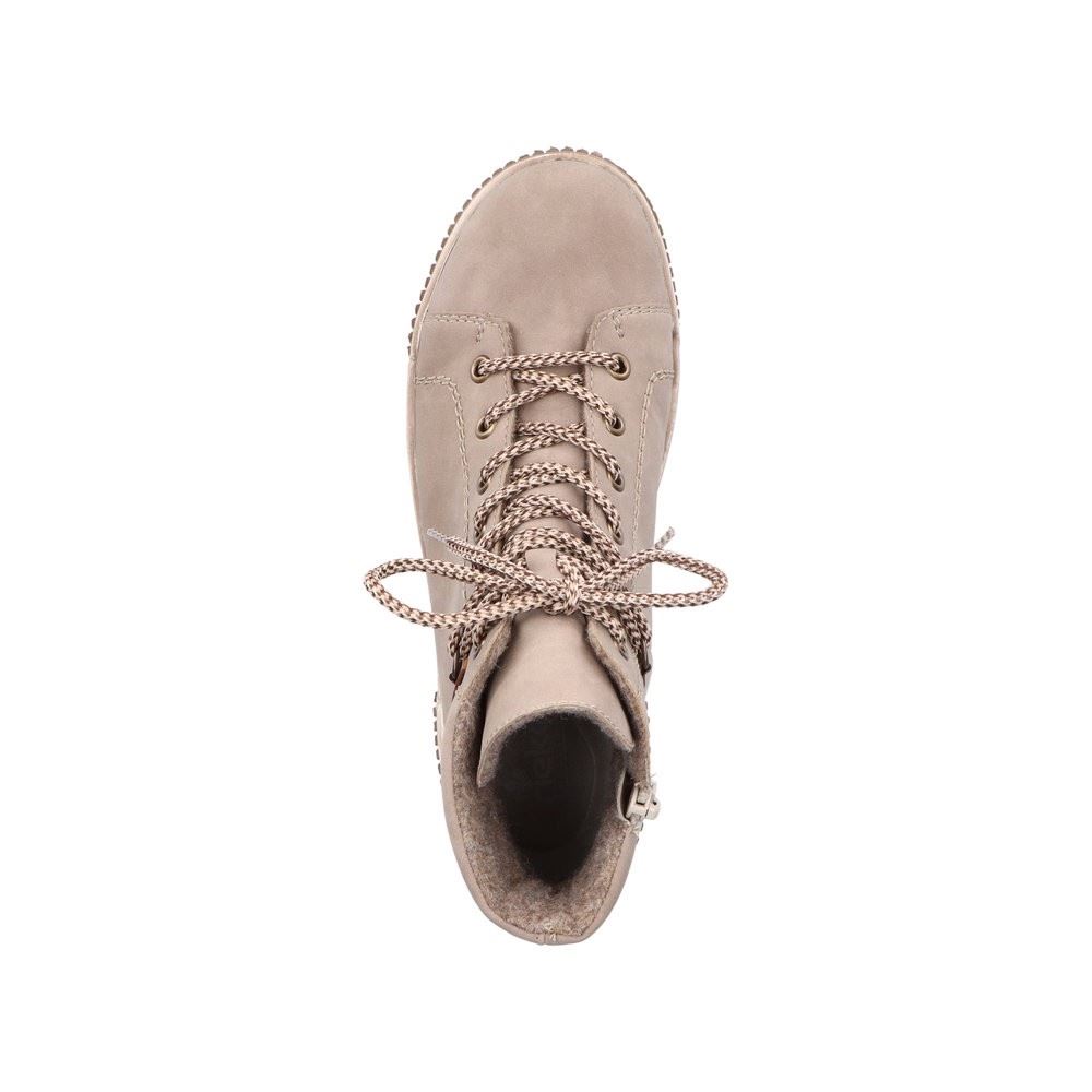 Rieker Antistress Damen Schnürboot Warmfutter beige S22 N0730-64 
