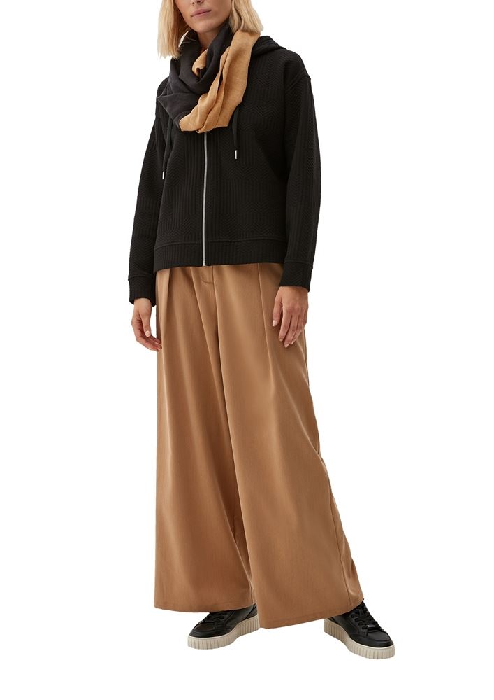 s.Oliver Loop-Schal aus Viskose und Baumwolle S22 2121550 OneSize | 2360 ORANGE | 
