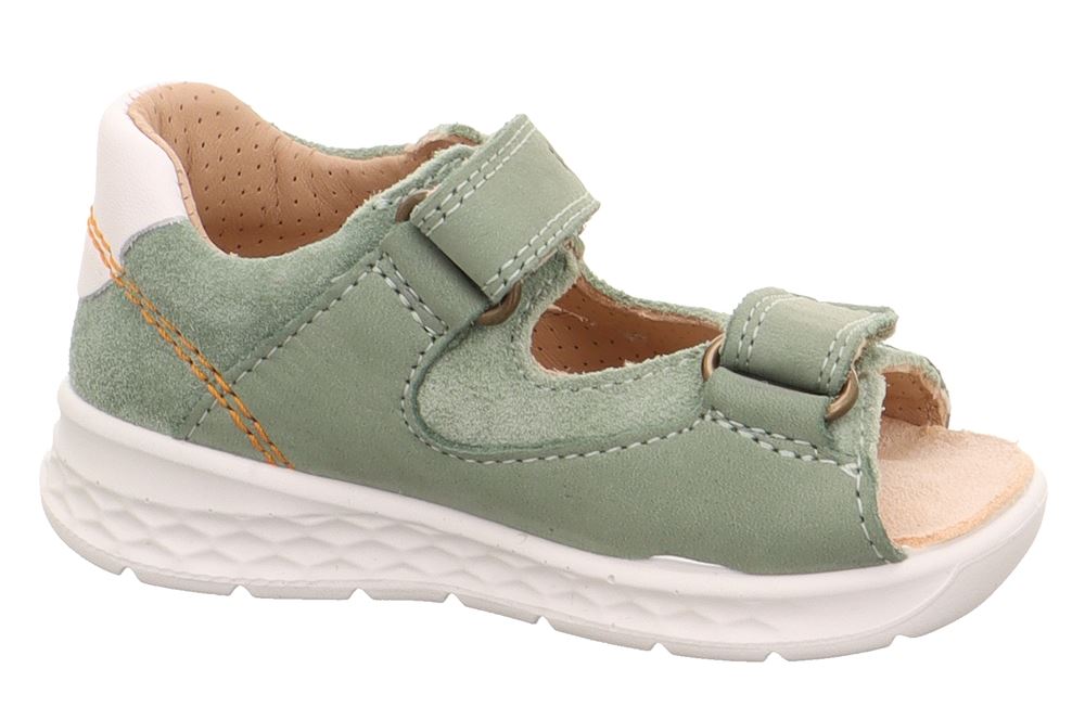 superfit LAGOON Sandale mit Klettverschluss hellgrün/orange S13  1-000510-7500 