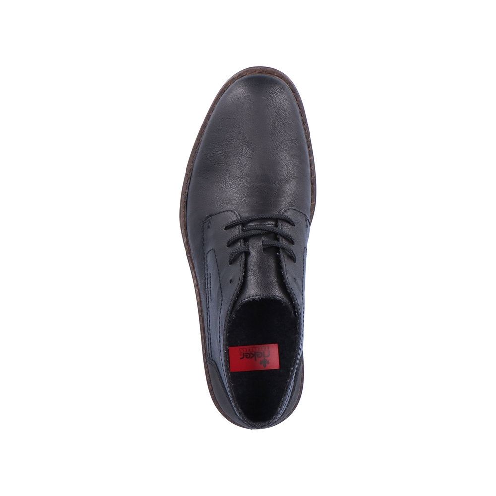 Rieker Antistress Herren Schnürstiefel Extraweite schwarz S23 17604-00 43 | schwarz/schwarz | H