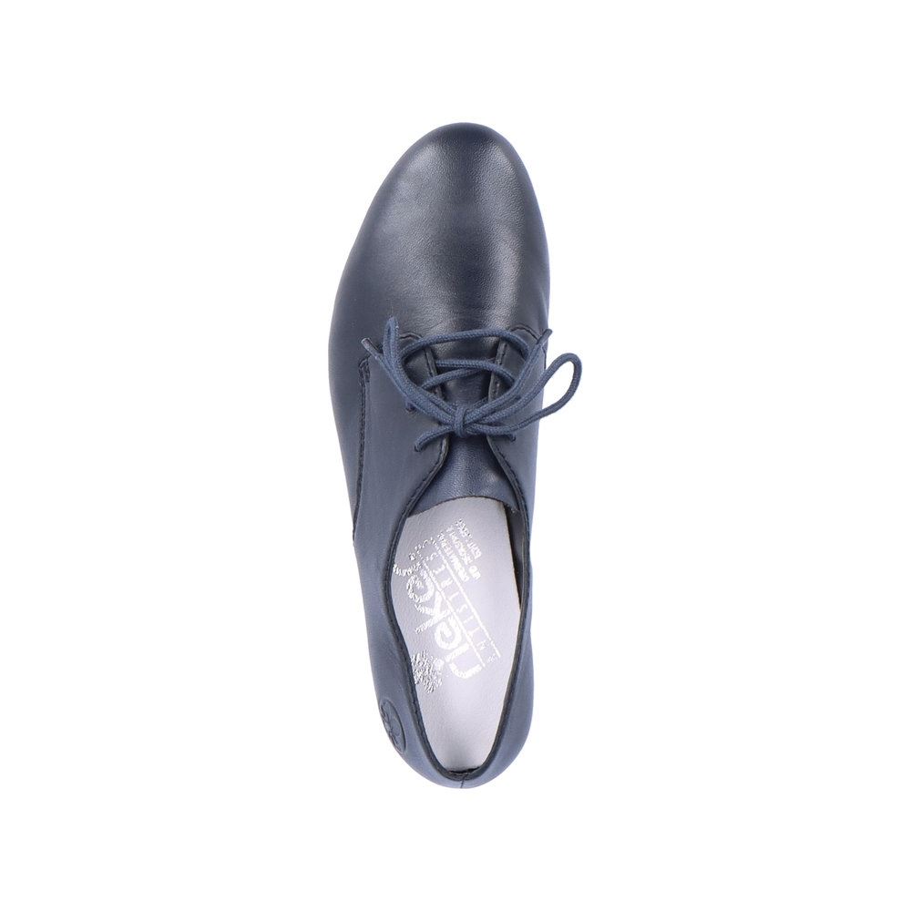 Rieker Antistress Damen Schnürschuh Leder klassisch blau S13 51900-14 