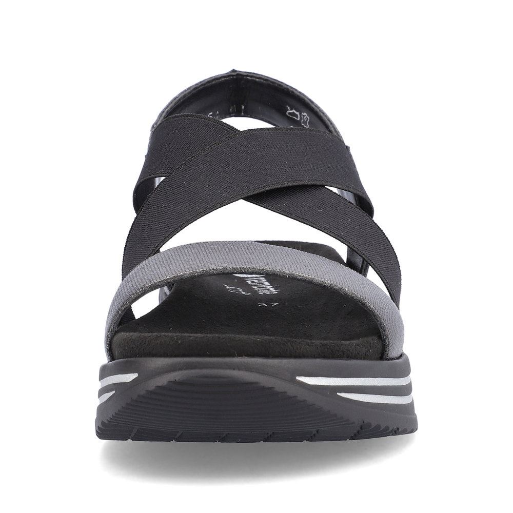 Remonte Damen Riemchensandalen nachtschwarz S13  R2954-01 