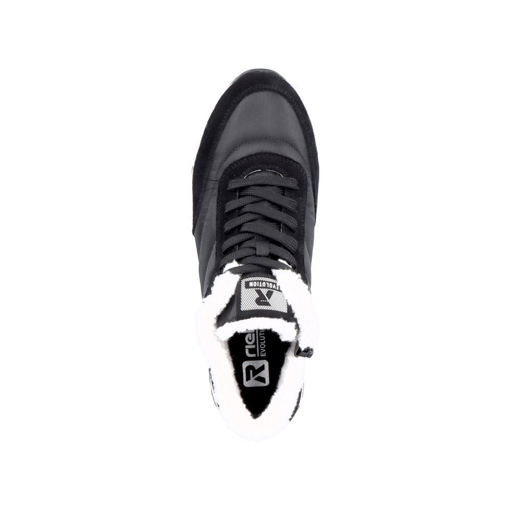 Rieker EVOLUTION Damen Schürschuh TEX- Membran Komfortweite schwarz S22 40861-00 