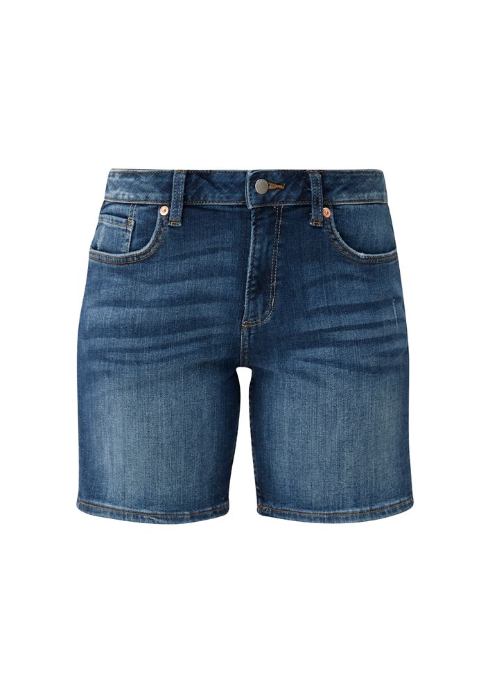 QS designed by Jeansshorts im Used-Look S13 2127874 