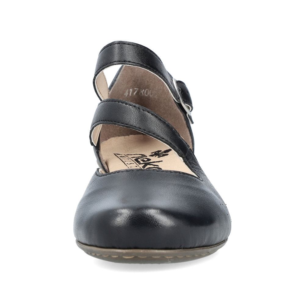 Rieker Damen Pumps glanzschwarz  S13  41780-00 