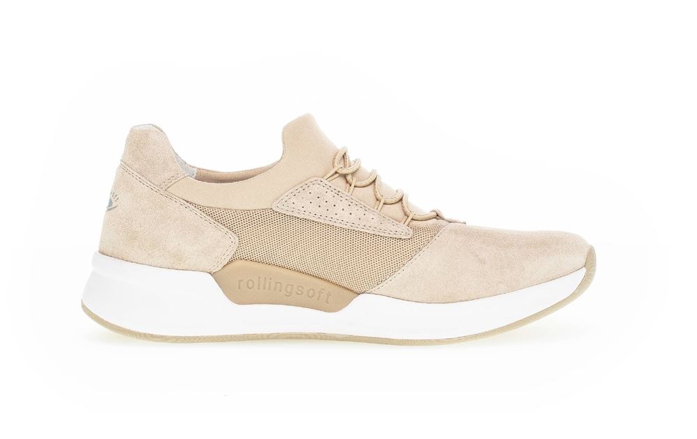 Gabor rollingsoft Sneaker beige S13  26.951.33 