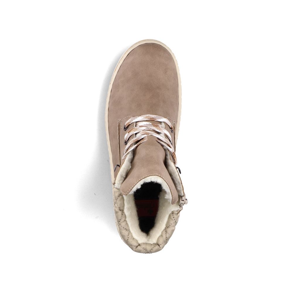 Rieker Antistress Schnürboot beige S21  Z8101-64 37 | fango/beige/mog | F