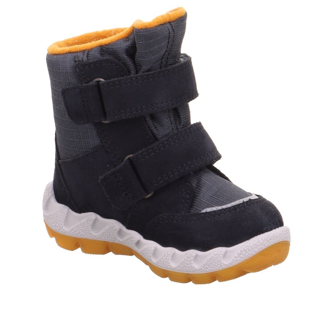 superfit ICEBIRD Winterstiefel warm wasserdicht GoreTex grau gelb monster 1-006012-2000 27 | grau/gelb | 