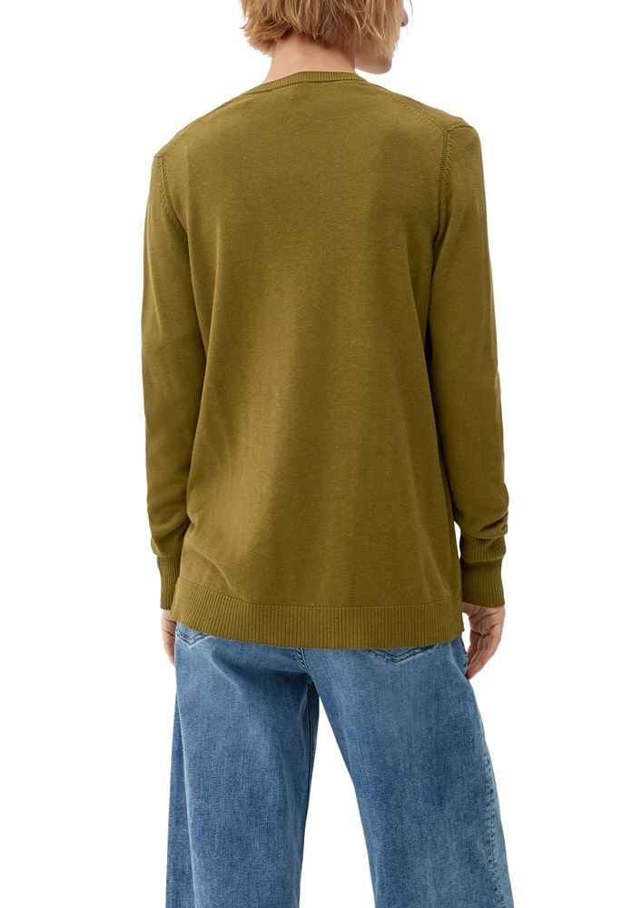 s.Oliver Cardigan mit Strukturdetail S22 2120583 34 | 2360 ORANGE | 
