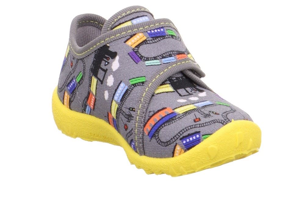 superfit SPOTTY Hausschuh grau mehrfarbig 1-009246-2050 