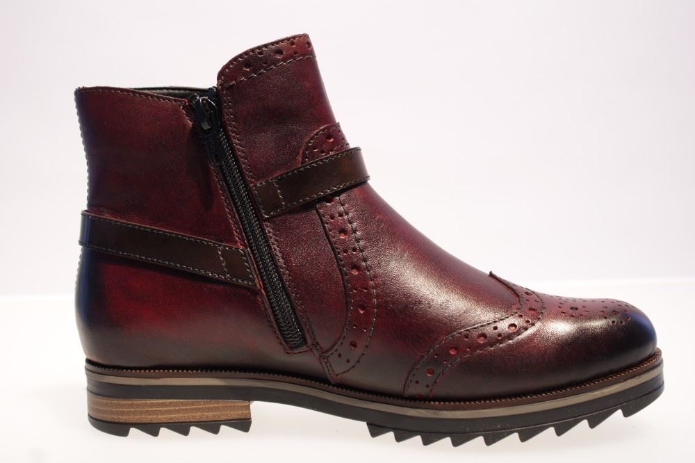 Remonte Stiefelette Reißverschluss Wechselfußbett  R2278 