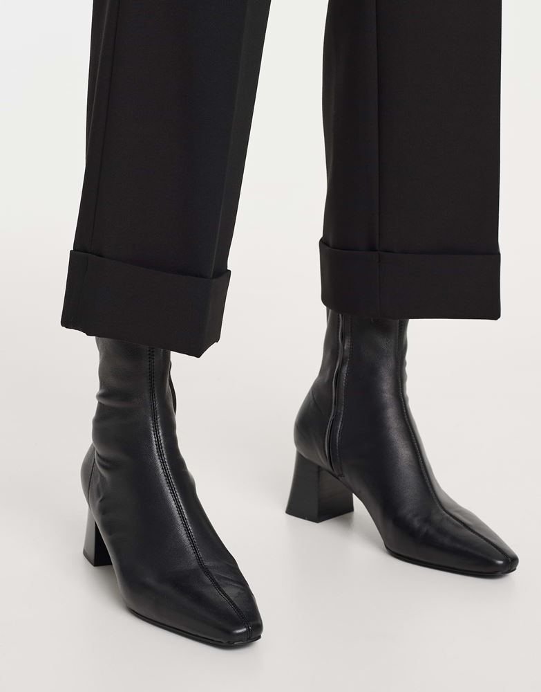 OPUS Stoffhose Mitina Culotte elegant Bügelfalte schwarz S22 1012685473100 42 | 900 black | 