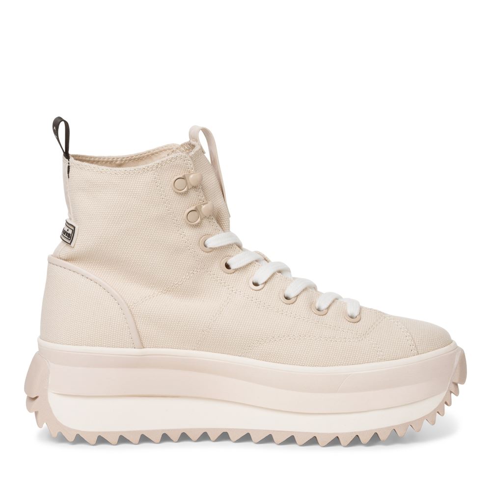 Tamaris Sneaker High Plateausohle Textil weiß, beige S13 1-1-25201-20 41 | 100 WHITE | 