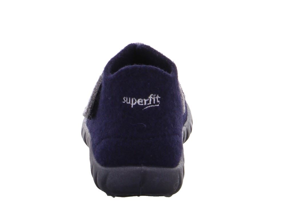 superfit Hausschuh HAPPY OCEAN KOMBI Klett 0-800294-8100 