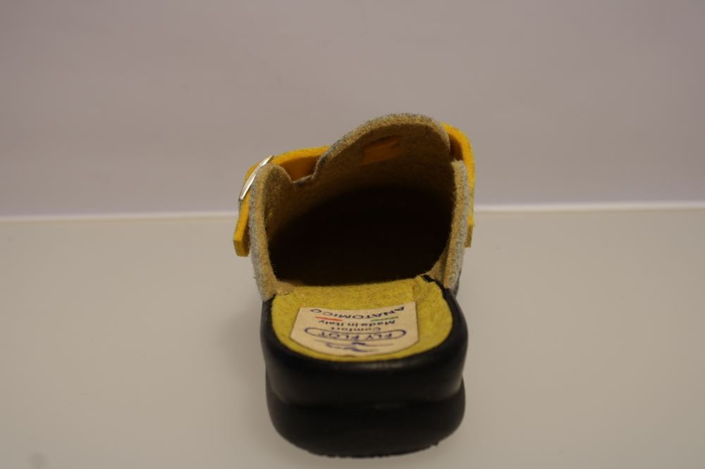 Fly Flot Hausschuh Hauspantolette gelb 863842 40 | gelb | 