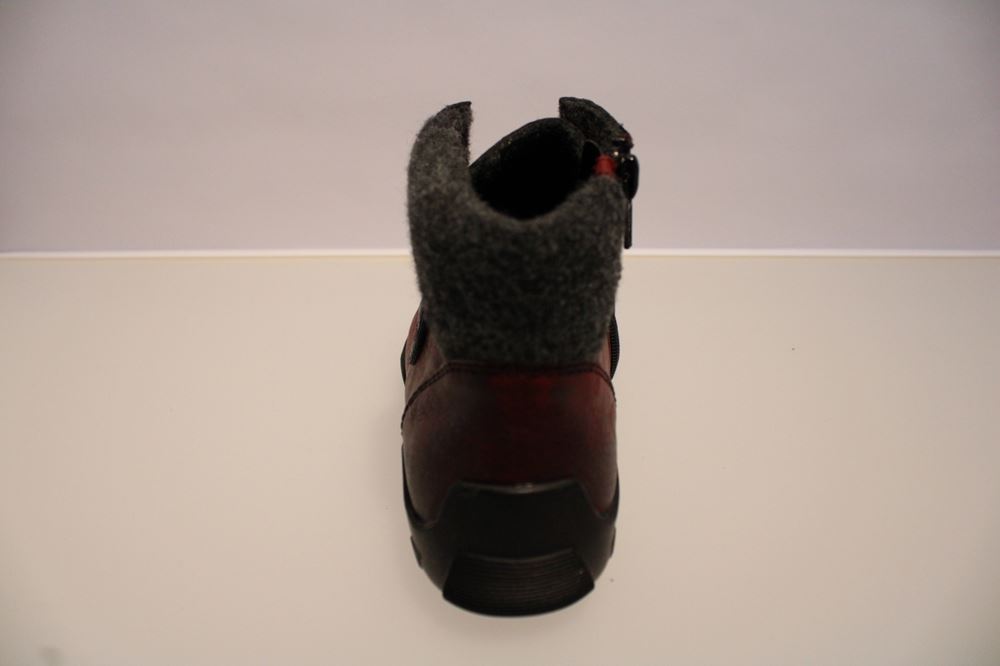 Rieker Schnürschuh  Wechselfußbett Reißverschluss L6513 