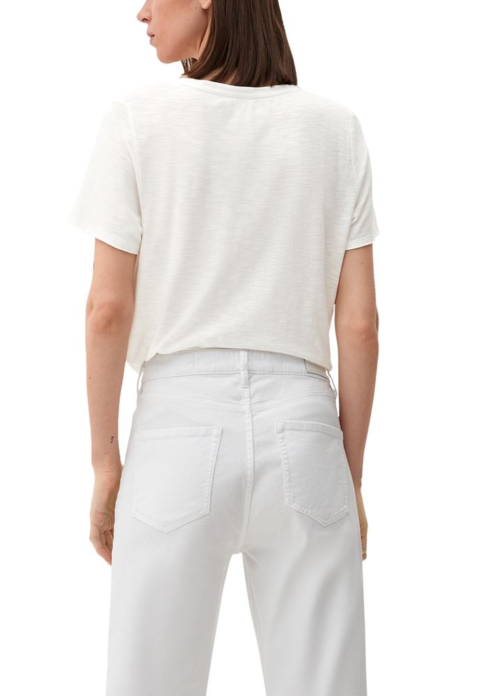 s.Oliver T-Shirt aus Viskosemix  weiss, blau, grün, pink, schwarz S13  2130696 