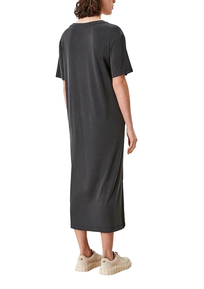 s.Oliver T- Shirt- Kleid Schlitze lang 2113896 
