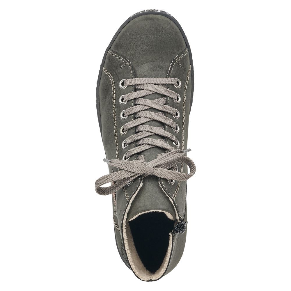Rieker Antistress Sneaker Schnürschuh  grau S21 Z1223-45 36 | iron/grau-rost | F