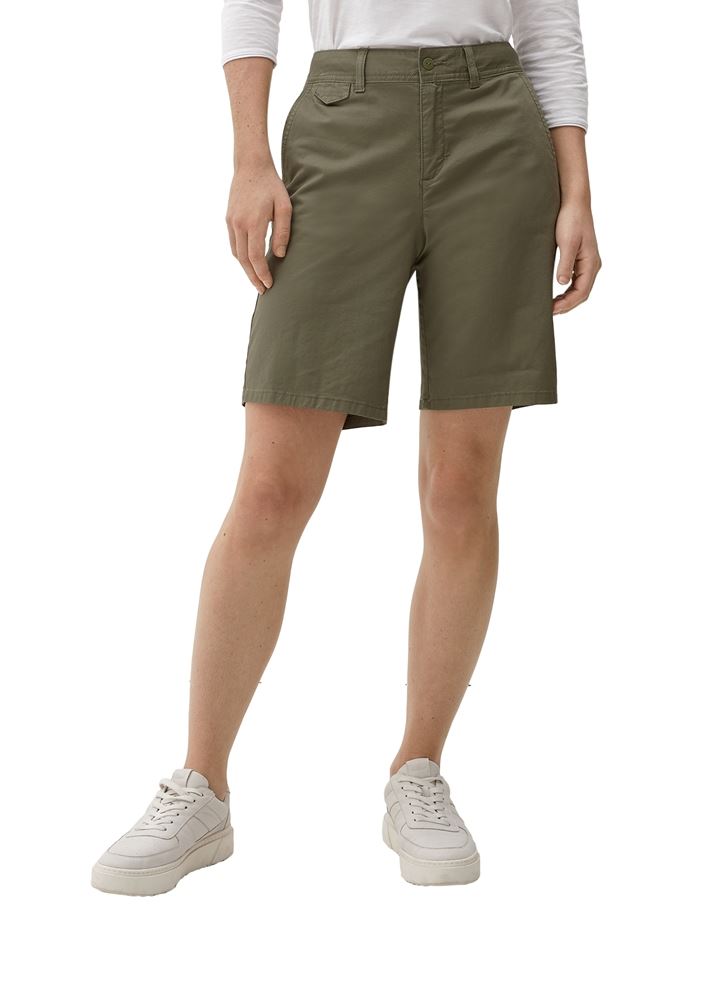 s.Oliver Bermuda im Chino-Style grün, olivgrün, braun, schwarz S13  2132486 