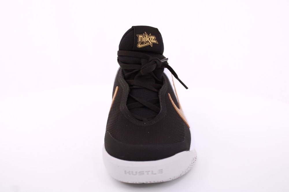 Nike TEAM HUSTELD D10 (GS) Kinder Sneaker schwarz gold S12 CW6735 