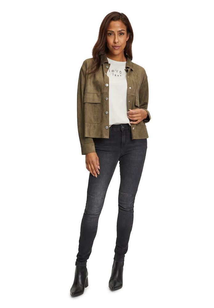 Betty Barclay Overshirt Jacke Knopfleiste grün S22  41731673 