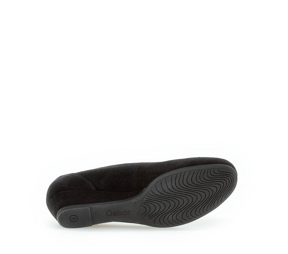 Gabor Pumps Keilabsatz schwarz S13 02.690.47 