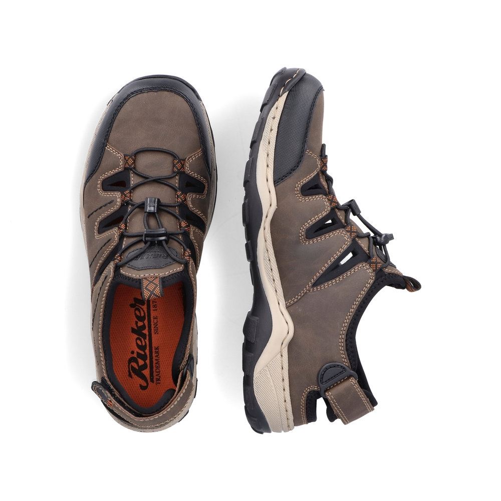 Rieker Herren Slipper mokka S13  08085-24 