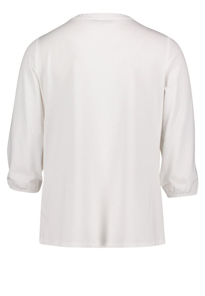 Betty Barclay Bluse Shirt 3/4 weiß rot 38112935 