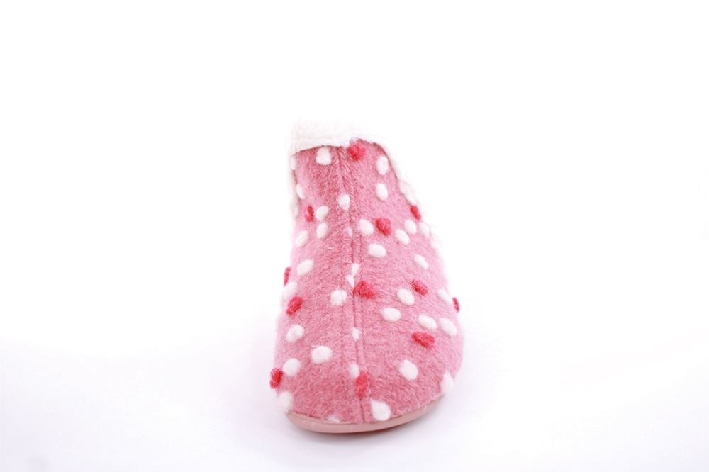 s`knöpfli Damen Schlupfhausschuh rosa, blau S22 Z27751 
