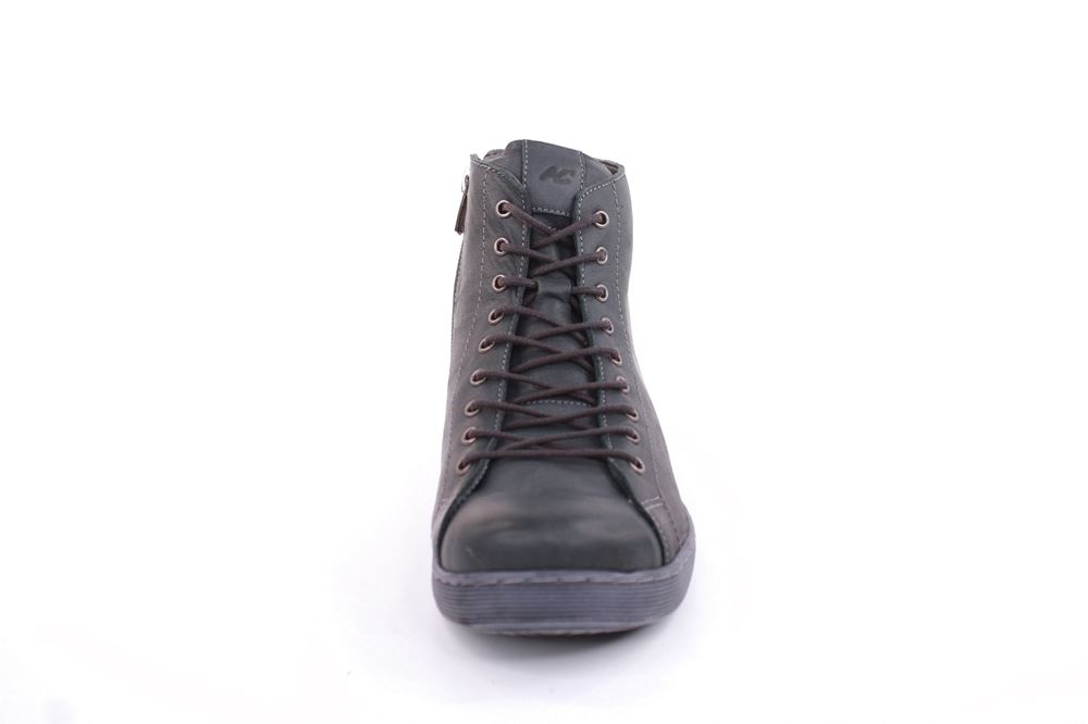 Andrea Conti Damen Stiefeletten Schnürschuh Leder bequem grau S22 0344900261 