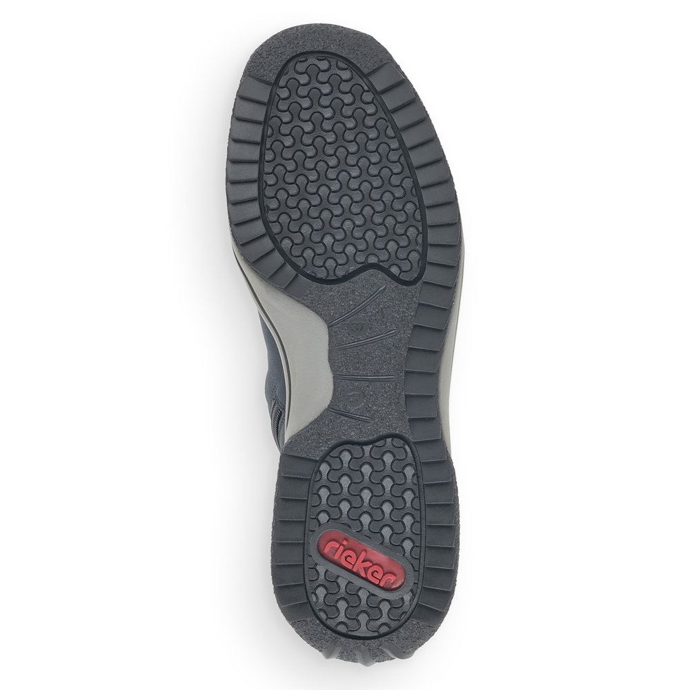 Rieker Antistress Schnürschuh Schnürstiefel blau  S21  L5223-00 37 | schwarz/pazifik | E