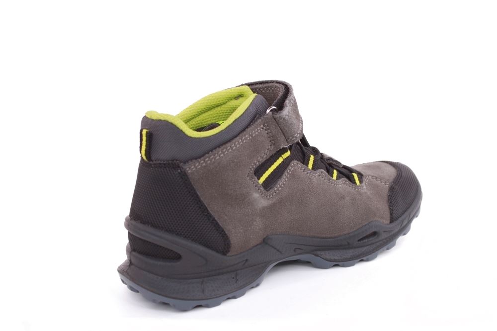 IMAC Kinder Outdoor- Schuh Wander- Schuh Klettverschluss TEX- Membran grau, pink, beige S22 282358 