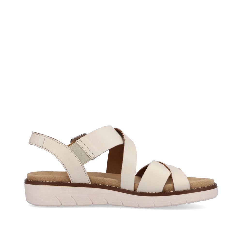 Remonte Damen Riemchensandalen hellbeige S13  D2060-60 