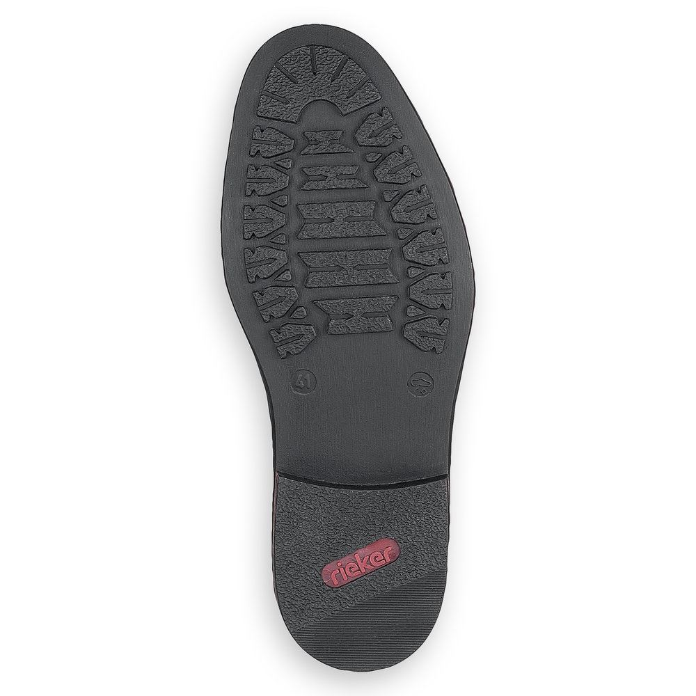 Rieker Antistress Herren Slipper Leder klassisch schwarz S13 17659-00 