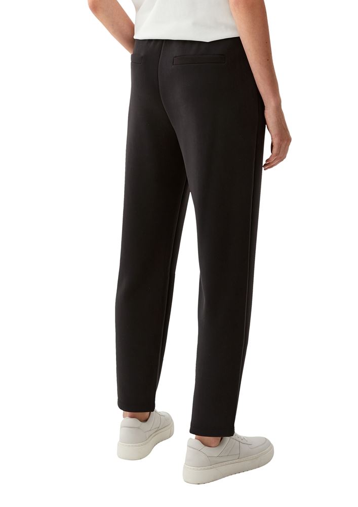 s.Oliver Jogpants mit Ziernaht grau, oliv grün S22  2121610 40 | 9999 GREY/BLACK | 