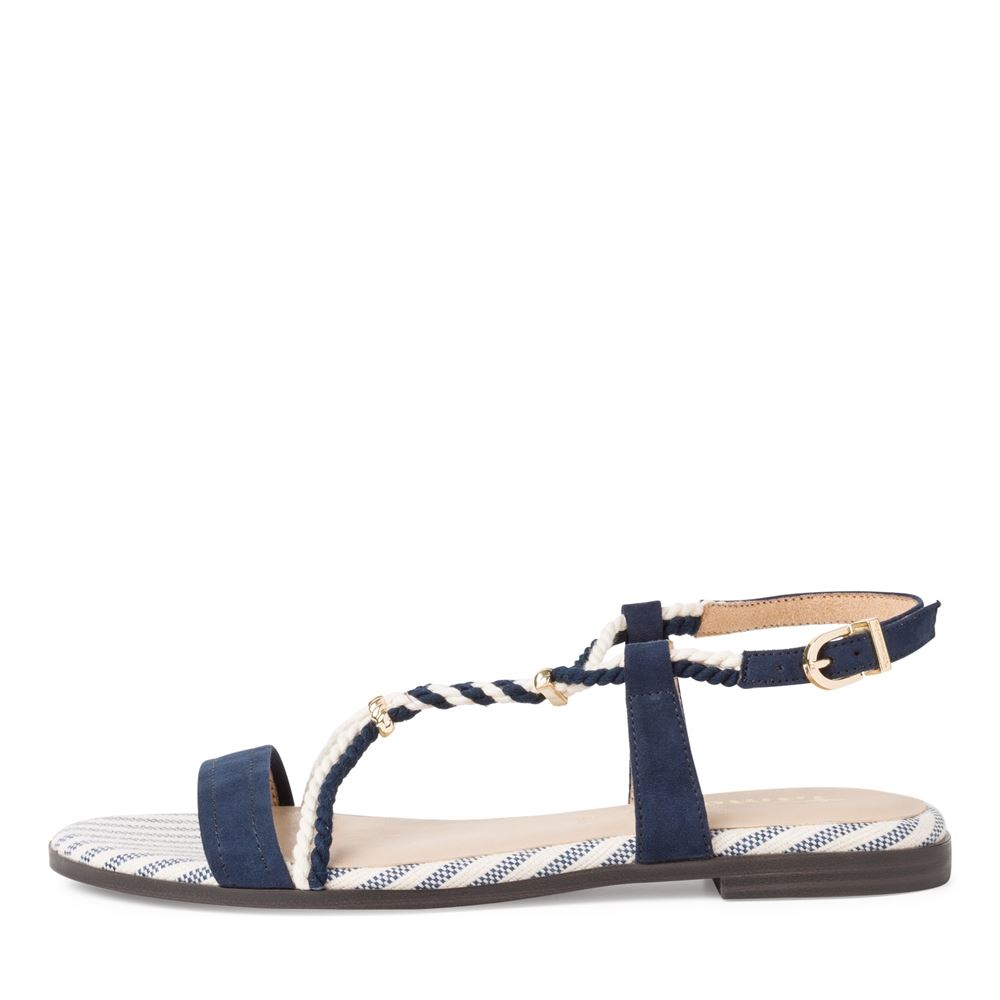 Tamaris Sandale sand comb, navy comb S13  1-1-28129-20 