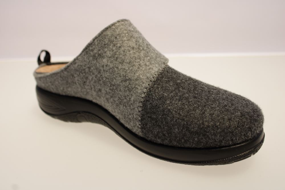 Fly Flot Hausschuhe Hauspantolette grau 63663 37 | grau | 