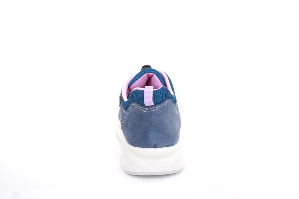 Imac Damen Outdoorschuh Trekkingschuh TEX- Membran Leder Schnellschnürung blau S13 356888 