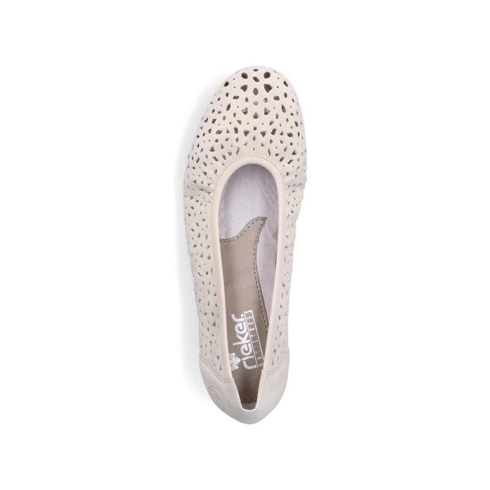 Rieker Damen Ballerinas helllbeige S13  L9365-60 