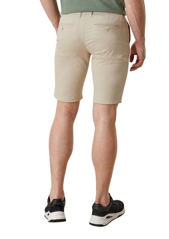 s.Oliver Bemuda Slim Fit Austin grün und beige 2113872 