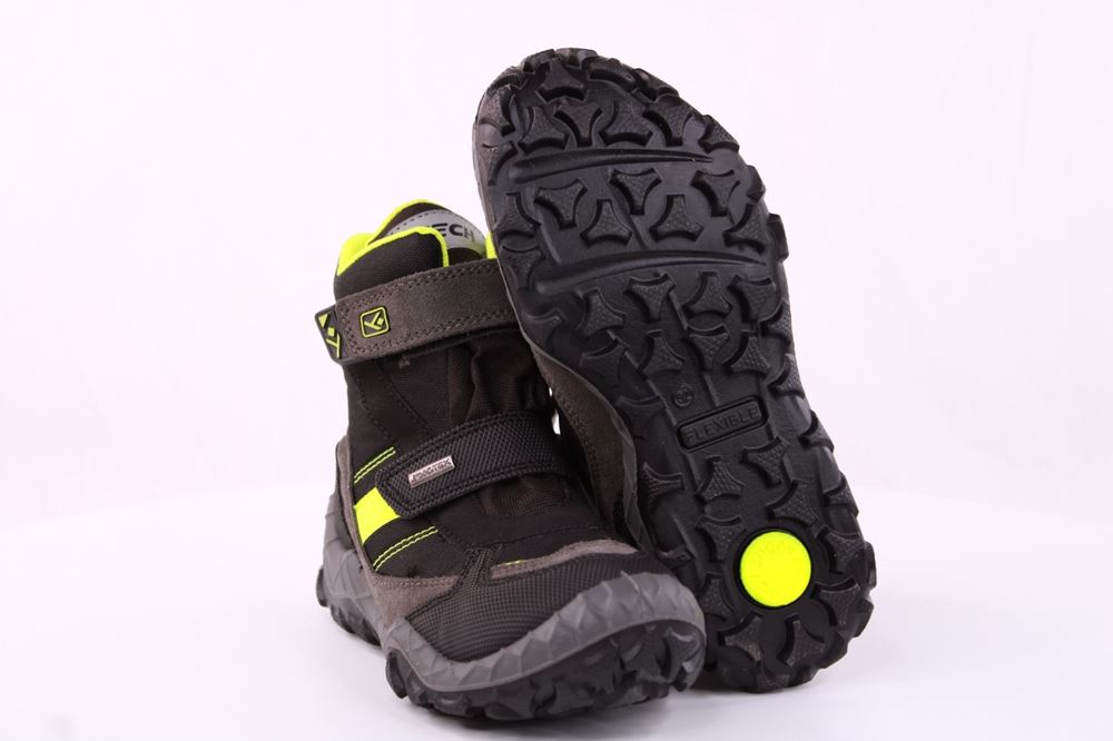 IMAC Winterstiefel Winterboot Jungen Klettverschluss TEX- Membran schwarz S21 832418 26 | grig. scuro | 
