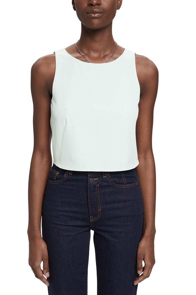 Esprit Bluse ärmellos verkürzte Form S13 023EO1F315 