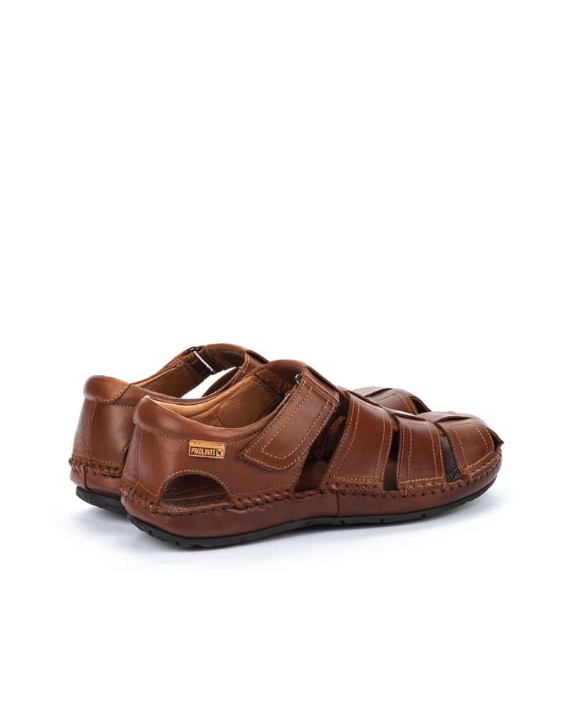 Pikolinos Sandale Klettverschluß braun  06J-5433 