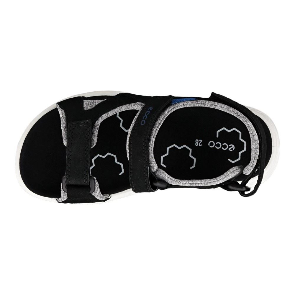 ECCO X-Trinsic Kavalan Trekking Sandale Kinder blau schwarz 710622 