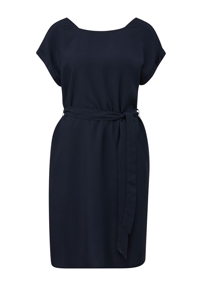 s.Oliver Kleid mit Bindeband aus Viskose S13 2131810 