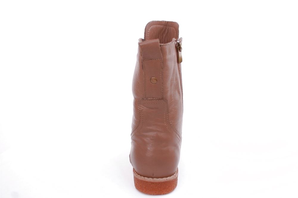 Andrea Conti Damen Schnürboots Schnürstiefel Leder bequem braun S22 03487601120 39 | elm wood | 