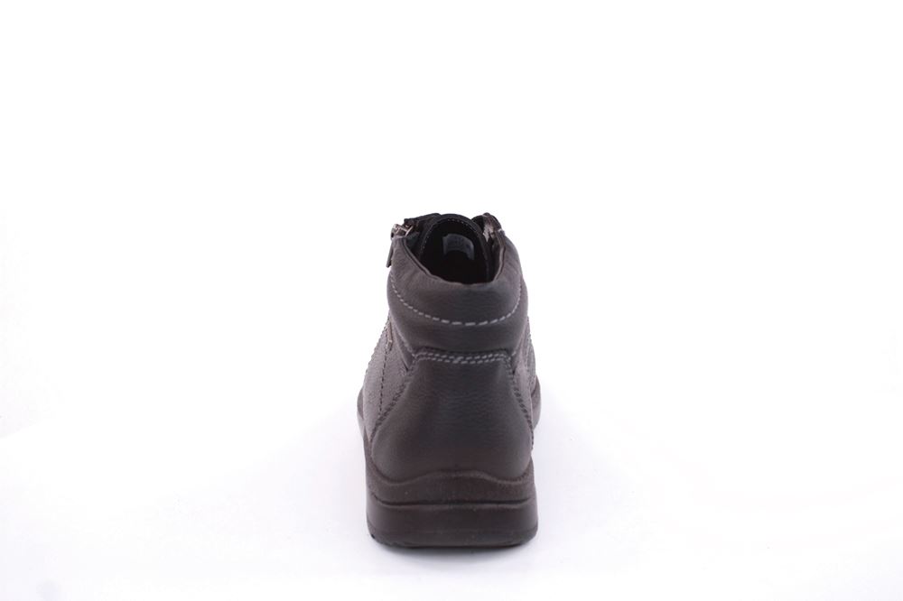 Jomos Herren Schnürschuh Knöchelhoh Leder TEX- Membran Comfortweite H schwarz S22 464902 48 | 000 schwarz | 