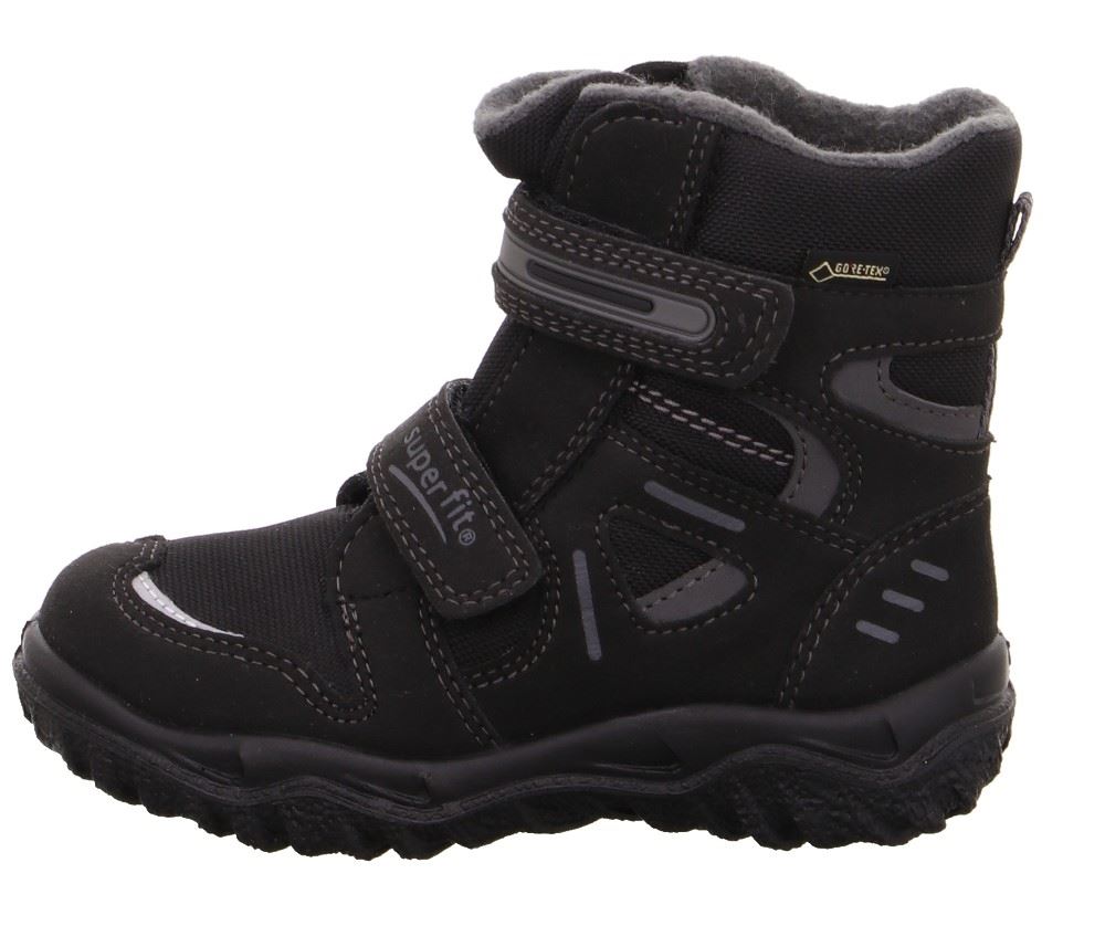 superfit HUSKY SCHWARZ/GRAU Winterstiefel warm GORETEX wasserdicht 0-809080-0600 39 | schwarz | 