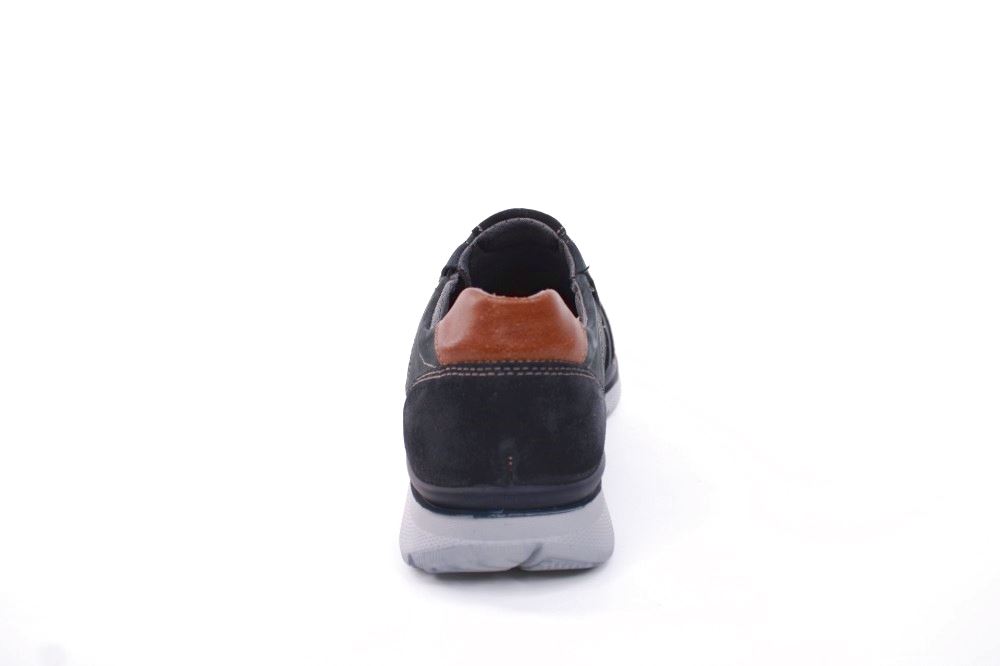 IMAC Herren Slipper Veloursleder blau S12 152421 44 | blu cognac | 
